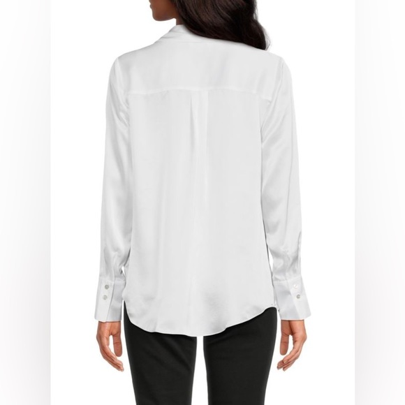 L’Agence Jaslynn Silk Ruffle Top - Picture 2 of 8